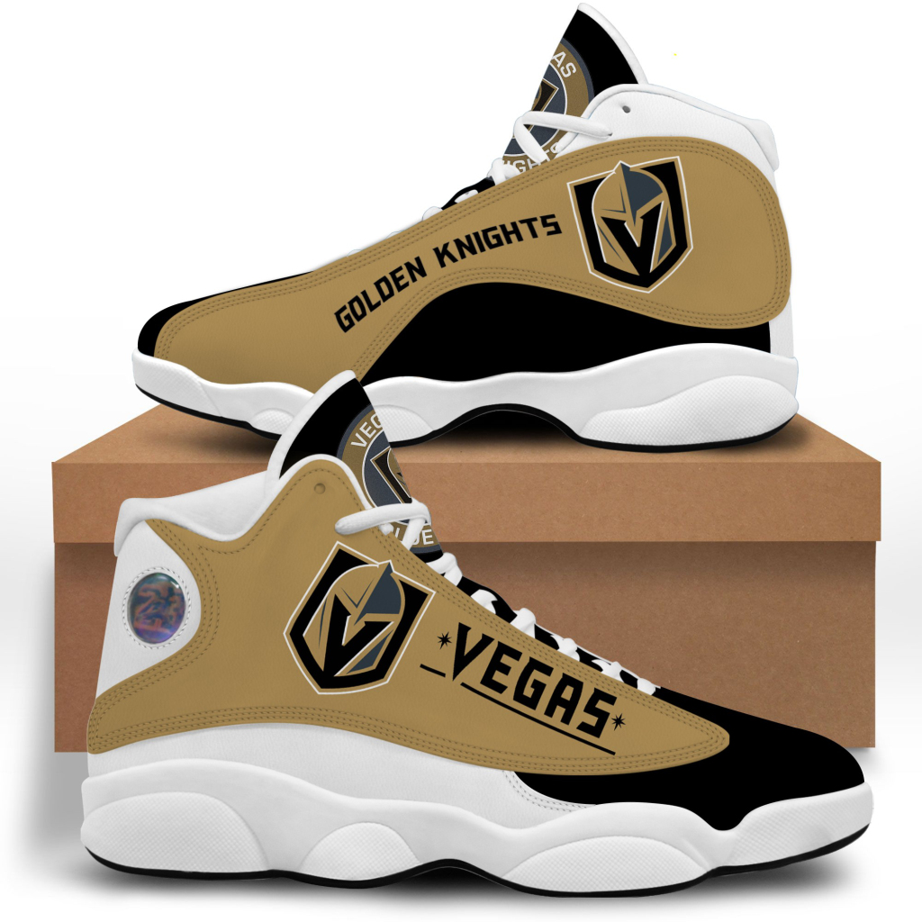 Women's Vegas Golden Knights Limited Edition JD13 Sneakers 001